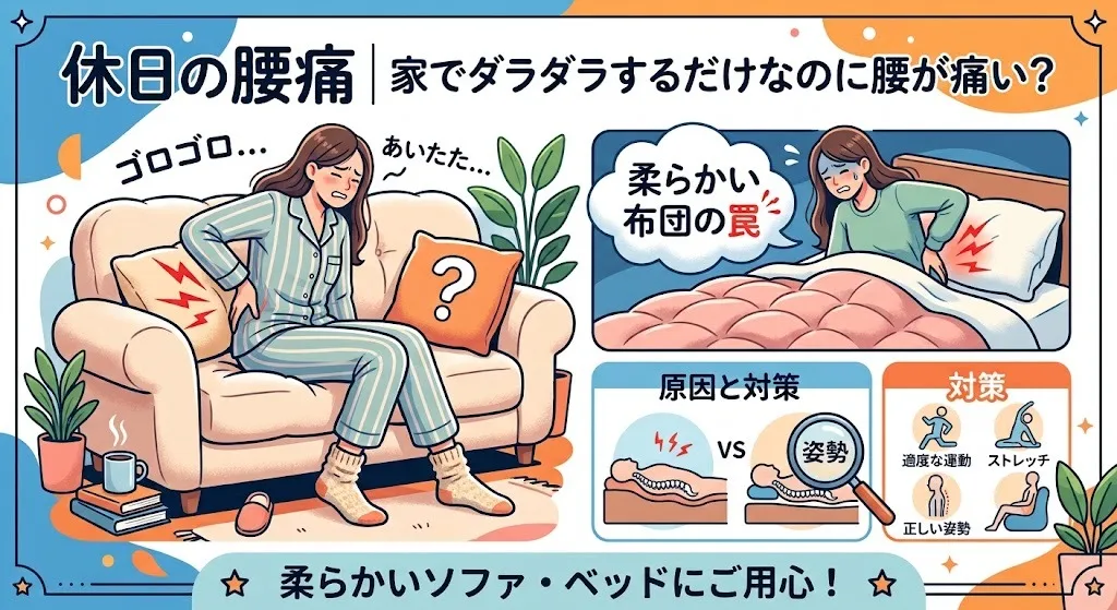【腰痛 慢性的 整骨院】休日の腰痛について